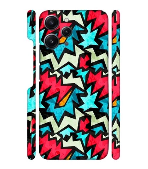 Colorfull background Redmi 12 (5G) Mobile Cover