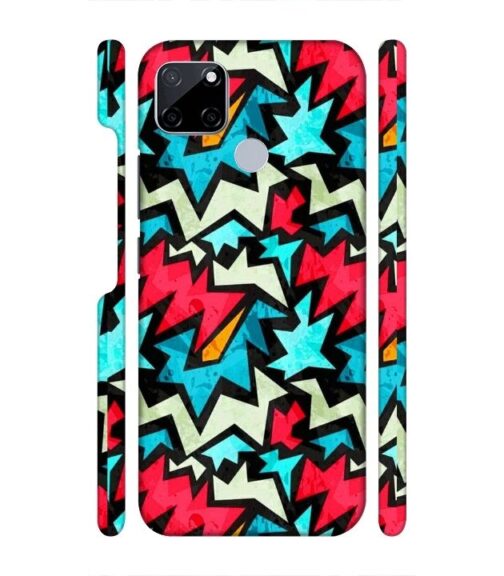 Colorfull background Realme C21 Y Mobile Cover