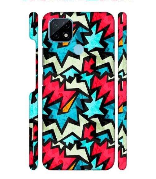 Colorfull background Realme C21 Mobile Cover