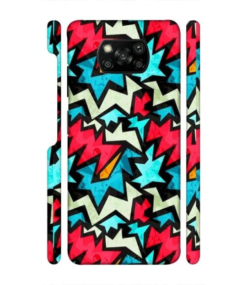 Colorfull background Poco X3 Mobile Cover