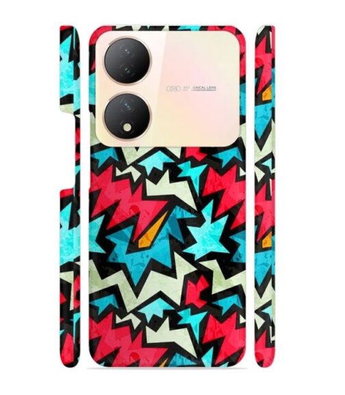 Colorfull background Vivo Y100 (5G) Mobile Cover