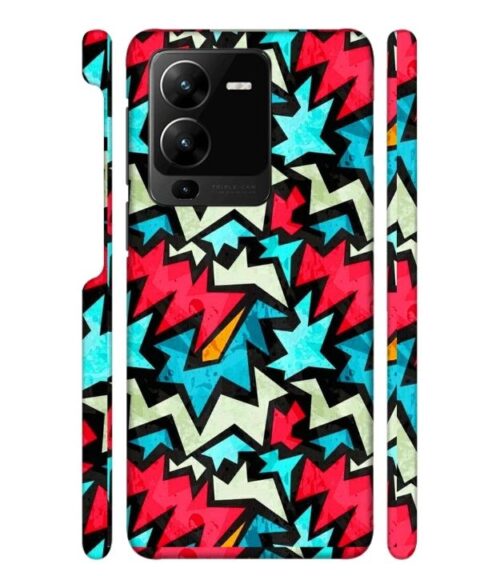 Colorfull background Vivo Y22 Mobile Cover