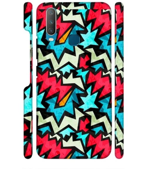 Colorfull background Vivo Y15 Mobile Cover
