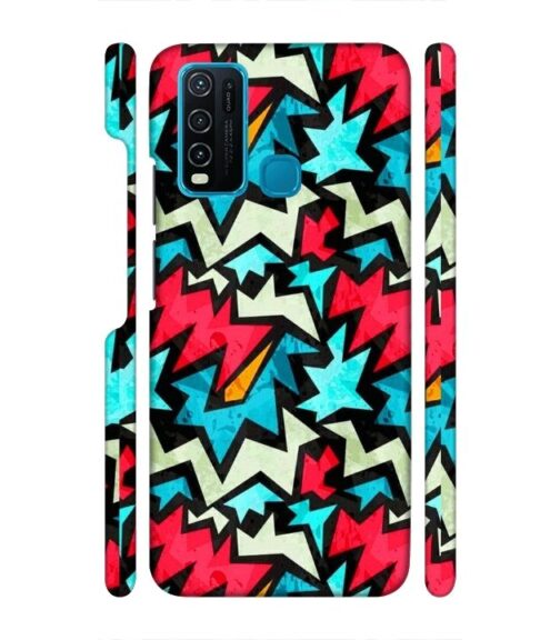 Colorfull background Vivo Y30 Mobile Cover