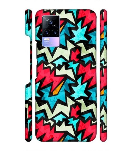 Colorfull background Vivo Y73 Mobile Cover