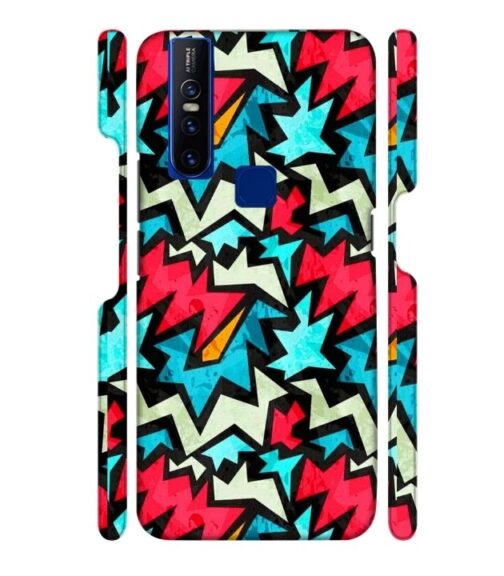 Colorfull background Vivo V15 Mobile Cover