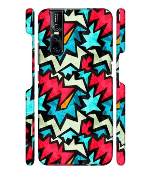 Colorfull background Vivo V15 Pro Mobile Cover