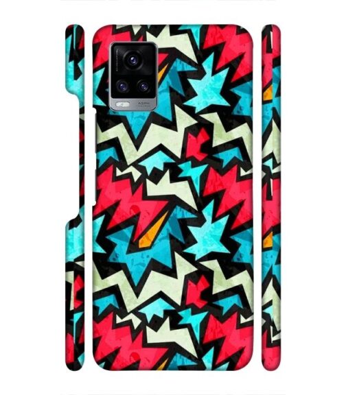 Colorfull background Vivo V20 Mobile Cover