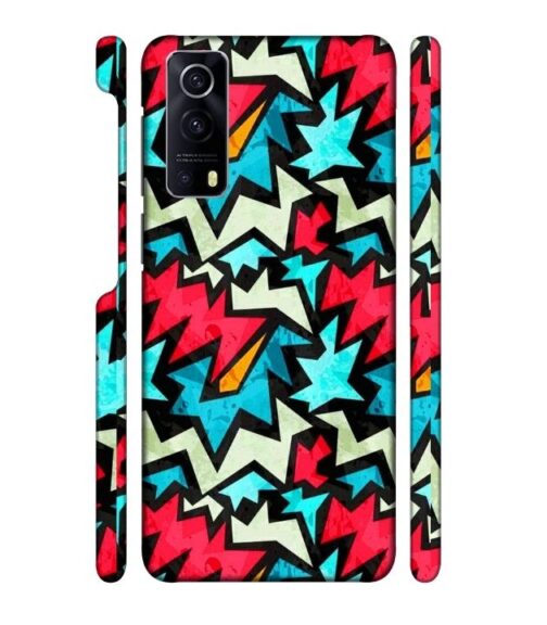 Colorfull background iQOO Z3 Mobile Cover