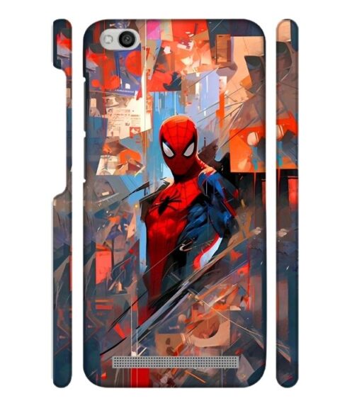 Spiderman graphics with mirror effect Redmi 5A Mobile Cover