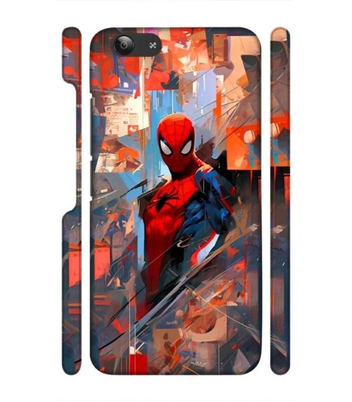 Spiderman graphics with mirror effect Vivo Y53 Mobile Cover