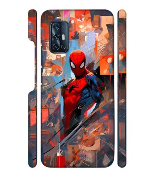 Spiderman graphics with mirror effect Vivo V17 Mobile Cover