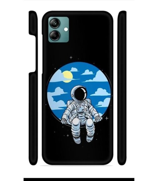 Vintage space anime graphics Samsung Galaxy F04 Mobile Cover