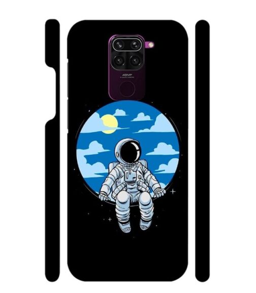Vintage space anime graphics Redmi Note 9 Mobile Cover
