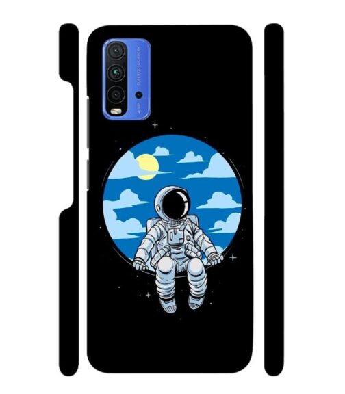 Vintage space anime graphics Redmi 9 Power Mobile Cover