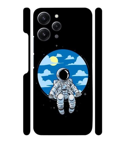 Vintage space anime graphics Redmi 12 (5G) Mobile Cover