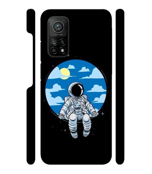 Vintage space anime graphics Mi 10T Mobile Cover