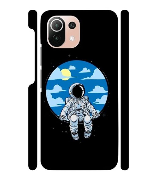 Vintage space anime graphics Mi 11 Lite Mobile Cover