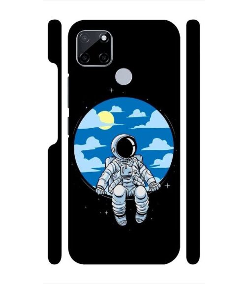 Vintage space anime graphics Realme C21 Y Mobile Cover