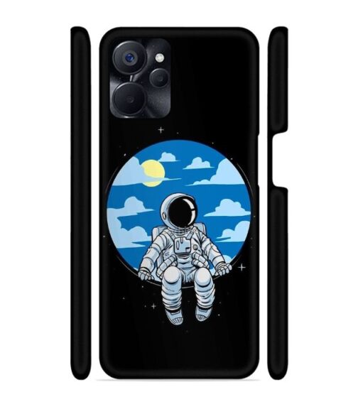 Vintage space anime graphics Realme 9i (5G) Mobile Cover