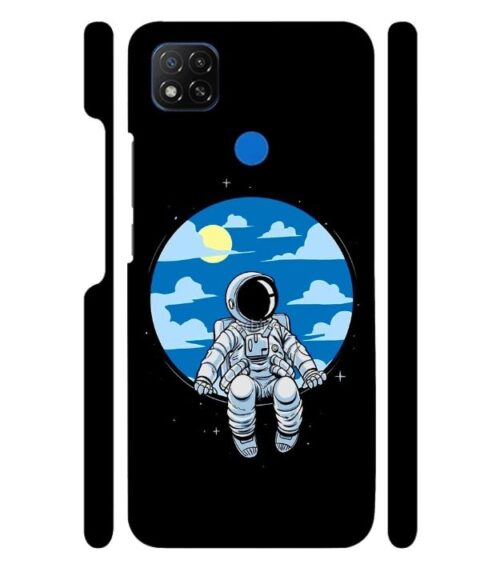 Vintage space anime graphics POCO C31 Mobile Cover
