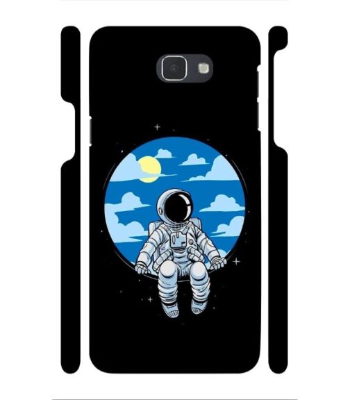 Vintage space anime graphics Samsung Galaxy J7 Prime Mobile Cover