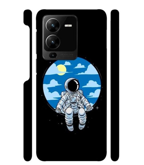 Vintage space anime graphics Vivo Y22 Mobile Cover