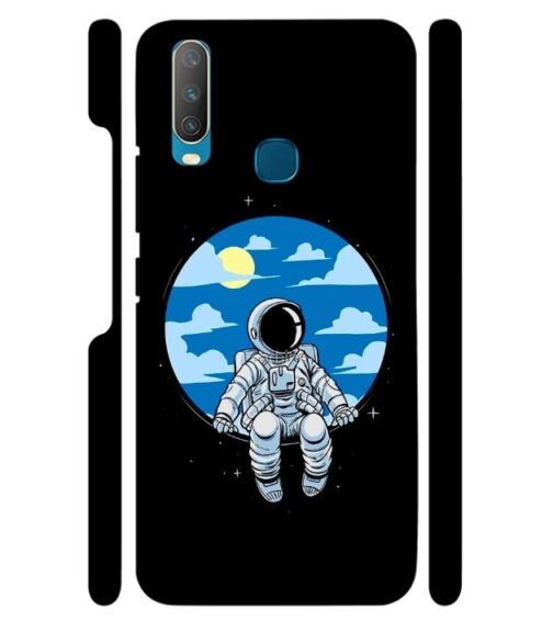 Vintage space anime graphics Vivo Y15 Mobile Cover