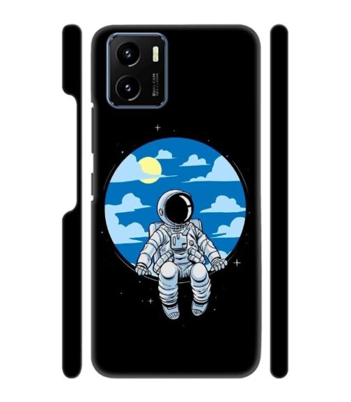 Vintage space anime graphics Vivo Y15 C Mobile Cover