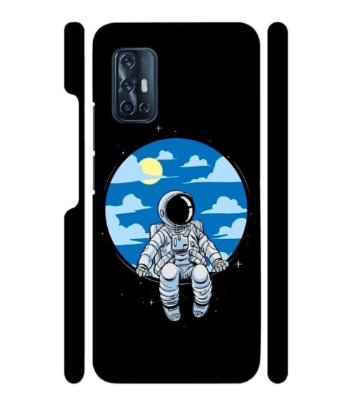 Vintage space anime graphics Vivo V17 Mobile Cover
