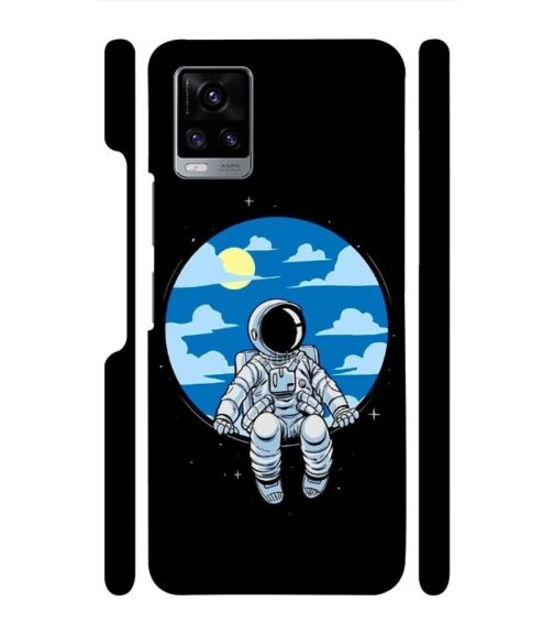 Vintage space anime graphics Vivo V20 Mobile Cover