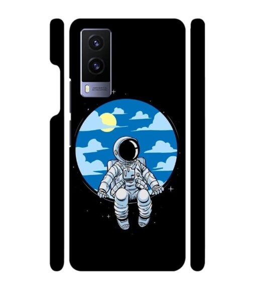 Vintage space anime graphics Vivo V21 E Mobile Cover