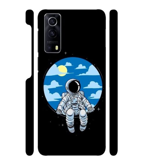 Vintage space anime graphics iQOO Z3 Mobile Cover