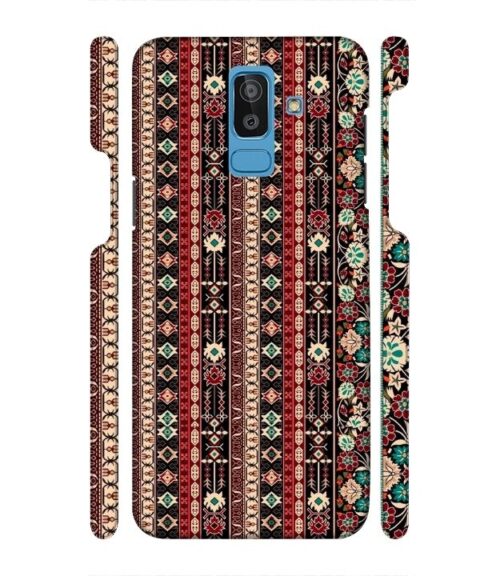Abstract design Samsung Galaxy J8 Mobile Cover
