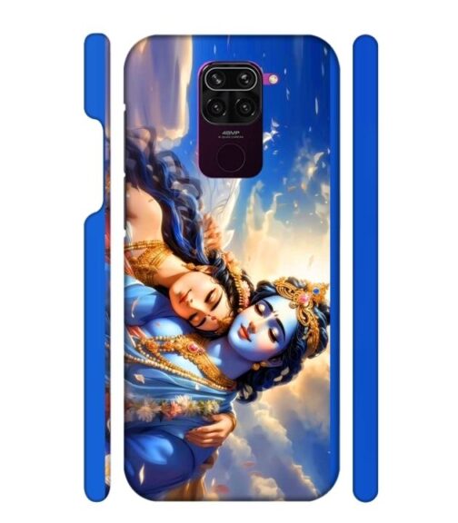 Shri radha krishna wonderful Ai genrated Redmi Note 9 Mobile Cover