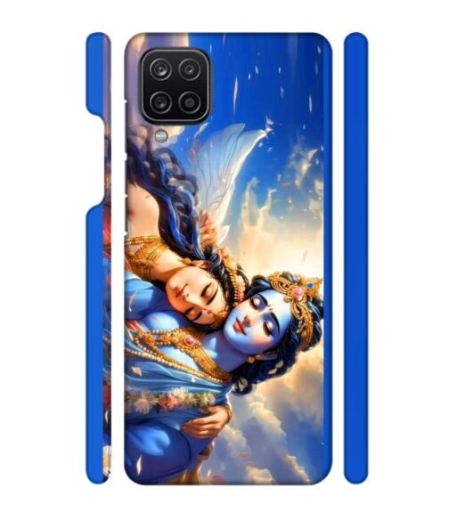 Shri radha krishna wonderful Ai genrated Samsung Galaxy A12 Mobile Cover