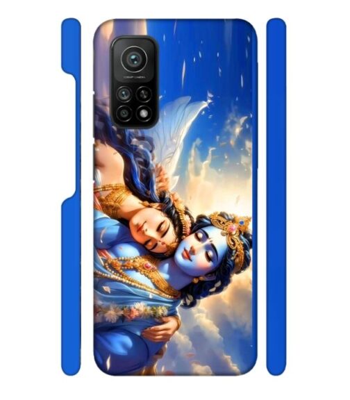 Shri radha krishna wonderful Ai genrated Mi 10T Mobile Cover