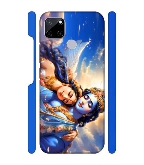 Shri radha krishna wonderful Ai genrated Realme C21 Y Mobile Cover
