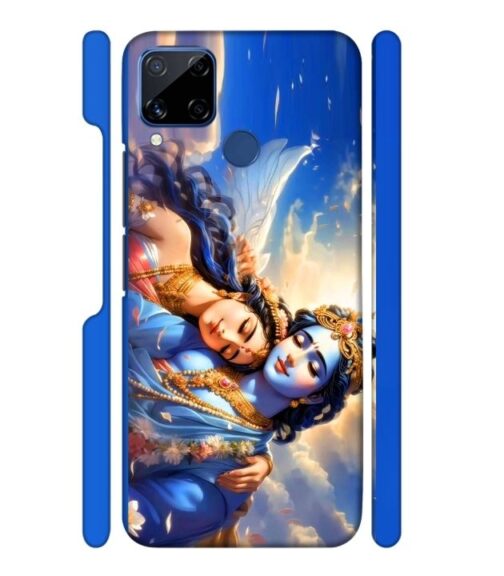 Shri radha krishna wonderful Ai genrated Realme C15 Mobile Cover