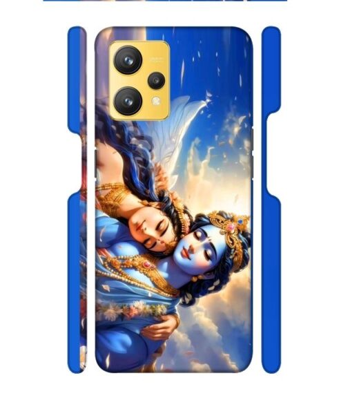 Shri radha krishna wonderful Ai genrated Realme 9 Mobile Cover