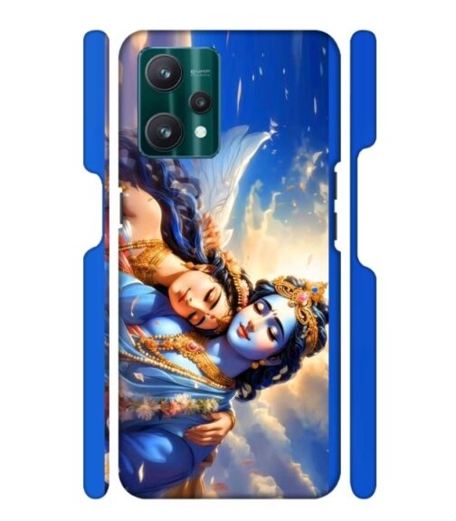 Shri radha krishna wonderful Ai genrated Realme 9 Pro Mobile Cover