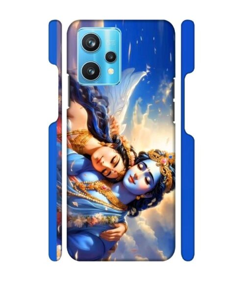 Shri radha krishna wonderful Ai genrated Realme 9 Pro Plus Mobile Cover