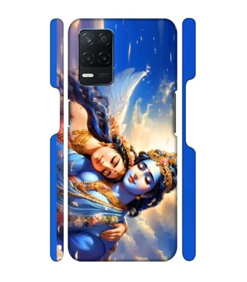 Shri radha krishna wonderful Ai genrated Realme 9 (5G) Mobile Cover
