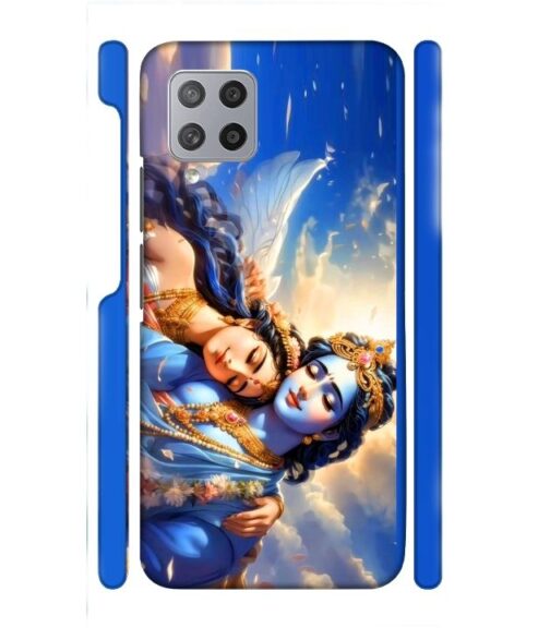 Shri radha krishna wonderful Ai genrated Samsung Galaxy F62 Mobile Cover