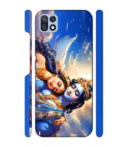Shri radha krishna wonderful Ai genrated Samsung Galaxy F42 (5G) Mobile Cover