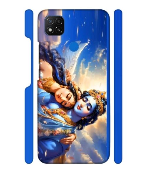 Shri radha krishna wonderful Ai genrated POCO C31 Mobile Cover