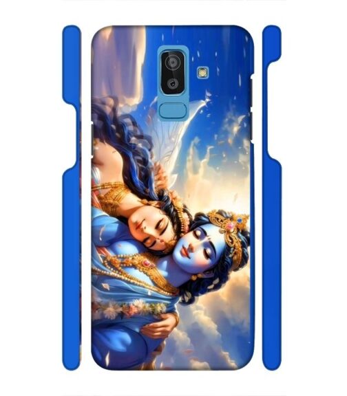 Shri radha krishna wonderful Ai genrated Samsung Galaxy J8 Mobile Cover