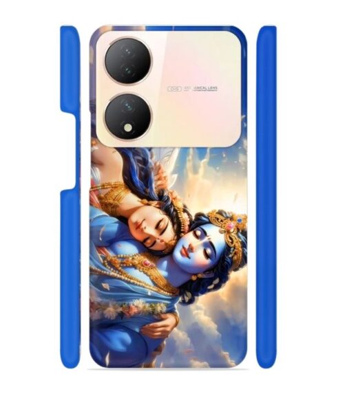Shri radha krishna wonderful Ai genrated Vivo Y100 (5G) Mobile Cover