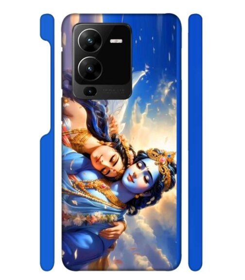 Shri radha krishna wonderful Ai genrated Vivo Y35 Mobile Cover