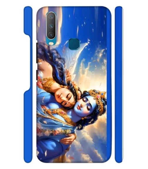 Shri radha krishna wonderful Ai genrated Vivo Y15 Mobile Cover